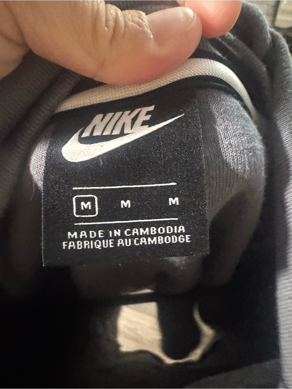 Nike optic hoodie dark grey - Picture 4 of 4